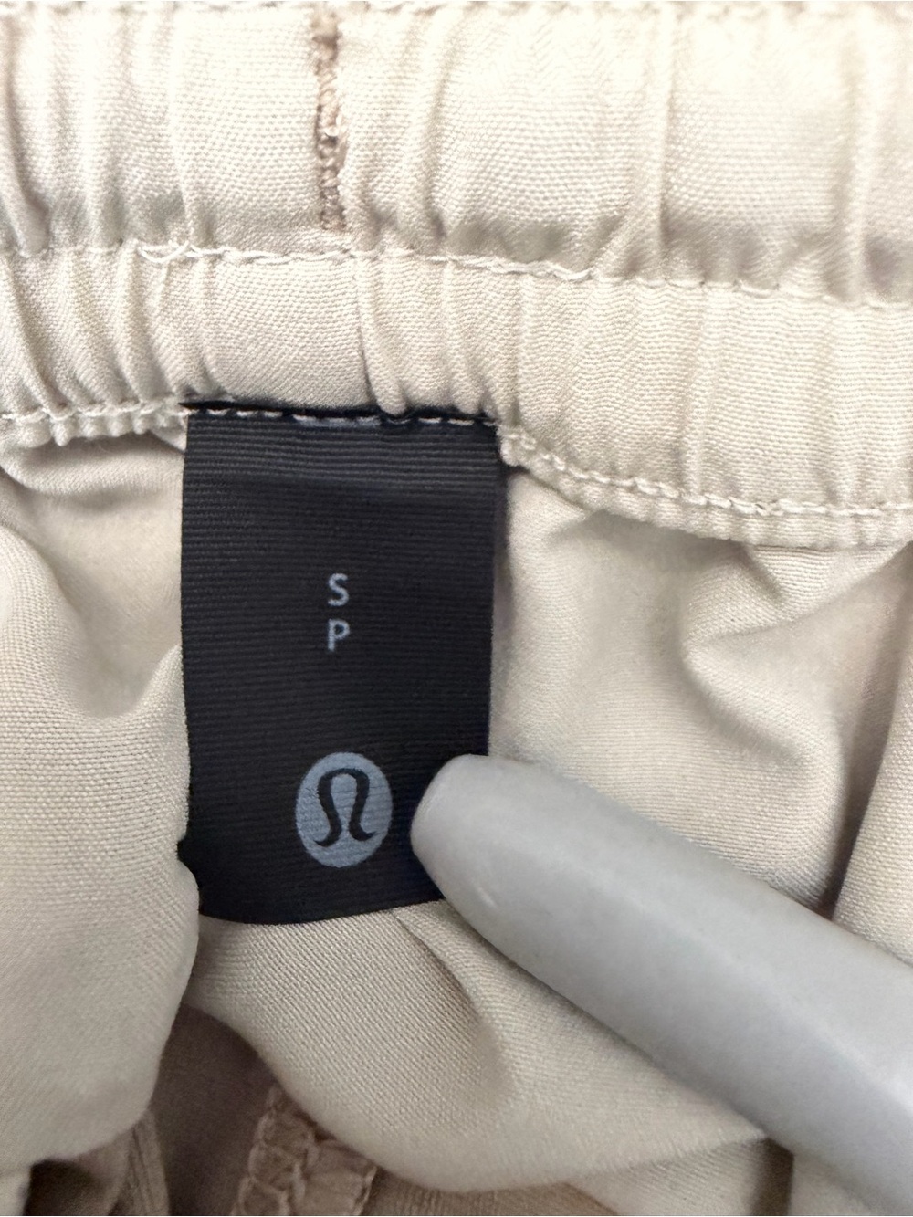 Lululemon ABC Warpstreme Slim-Fit Pull-On Pant Tan Men's Size SP LM5B44S - Picture 4 of 7